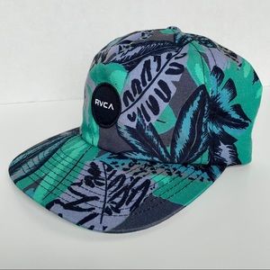 RVCA Tropical print hat